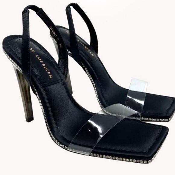 Good American Crystal Sandal - Picture 1 of 5